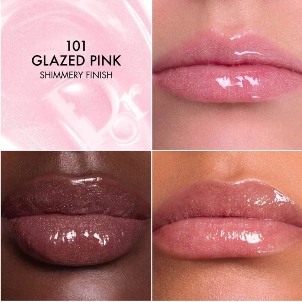 Dior Lip Glow Butter Hydrating Gloss Balm - 101 Pink Glaze